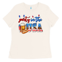Bone party in the usa Ladies Tee - AdoDesignShop