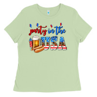 Matcha party in the usa Ladies Tee - AdoDesignShop