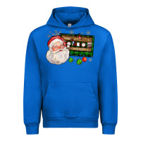 Cobalt santa cassette Urban Hoodie - FaDigitalArtStudio