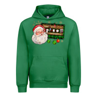 Emerald santa cassette Urban Hoodie - FaDigitalArtStudio