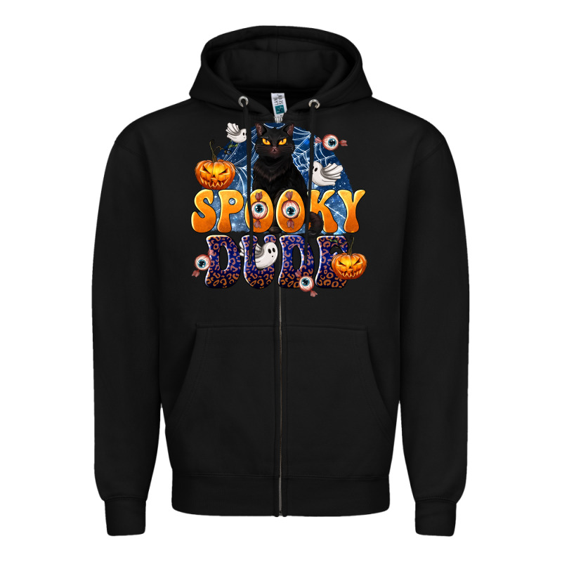 Spooky Dude Zipper Hoodie by texasbilliewilder | Teevron