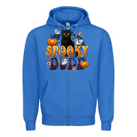 True Royal Spooky Dude Zipper Hoodie - texasbilliewilder