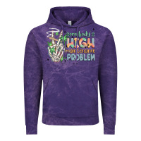 Cloud Purple somebodys high maintenance problem Vintage Hoodie - MaliasSmallBusiness