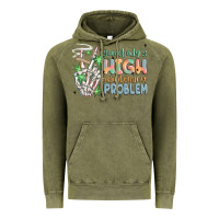 Vintage Olive somebodys high maintenance problem Vintage Hoodie - MaliasSmallBusiness