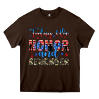 Chocolate Brown today we honor and remember Heavy Core Tee - JahusDesignShop