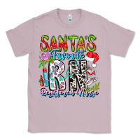 Lilac Santa's Favorite RN Registered Nurse Classic Tee - CowhideDigitalArt