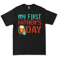 Black my first father's day Premium Tee - Artiststas