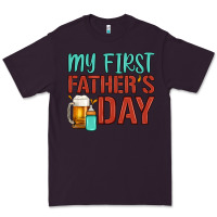 Plum my first father's day Premium Tee - Artiststas