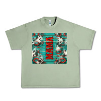 Oil Green western mama Urban Heavy Tee - NancyCooperArtShop