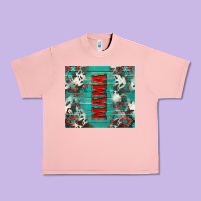 Western Mama Urban Heavy Tee Designed By Nancycooperartshop