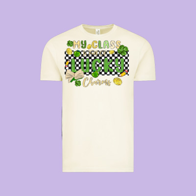 My Class Is Full Of Lucky Charms Vintage Tee Designed By Maliassmallbusiness