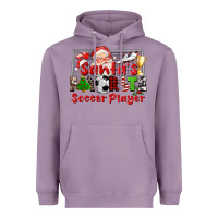Lavender santas favorite soccer player Heavyweight Hoodie - CowGirlArtShop