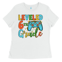 White leveled 6th grade Ladies Tee - JahusDesignShop