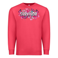 Cardinal Cancer survivor Cancer Awareness Premium Sweatshirt - HowdyJamesFarm