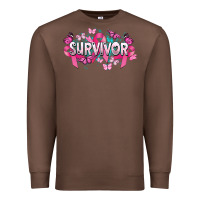 Cancer Survivor Cancer Awareness Premium Sweatshirt | Teevron