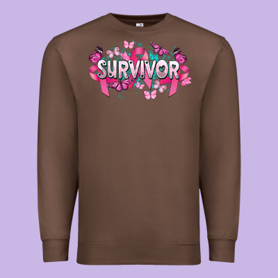 Cancer Survivor Cancer Awareness Premium Sweatshirt Designed By Howdyjamesfarm