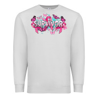 Dove Grey Cancer survivor Cancer Awareness Premium Sweatshirt - HowdyJamesFarm