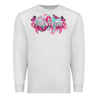 Oatmeal Heather Cancer survivor Cancer Awareness Premium Sweatshirt - HowdyJamesFarm