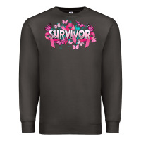 Smoke Cancer survivor Cancer Awareness Premium Sweatshirt - HowdyJamesFarm