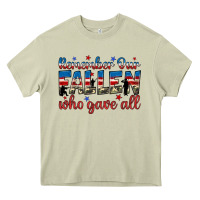 Mossy remember our fallen who gave all Heavy Core Tee - JahusDesignShop
