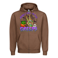 Chestnut people give me the creeps Zipper Hoodie - NancyCooperArtShop