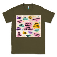Army Green physical therapist daily affirmations Classic Tee - MaliasSmallBusiness