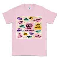 Bubblegum Pink physical therapist daily affirmations Classic Tee - MaliasSmallBusiness