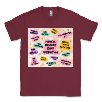 Burgundy physical therapist daily affirmations Classic Tee - MaliasSmallBusiness