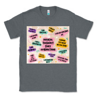 Charcoal Heather physical therapist daily affirmations Classic Tee - MaliasSmallBusiness