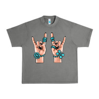Tornado gemstone rock hand Urban Heavy Tee - MaliasSmallBusiness