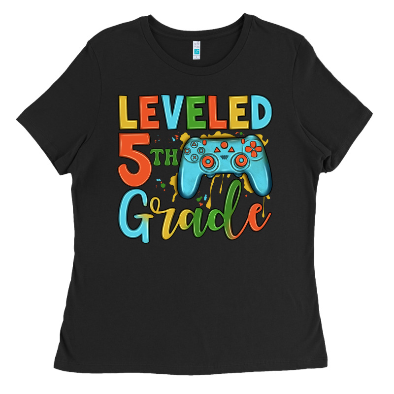 Leveled 5th Grade Ladies Tee by JahusDesignShop | Teevron