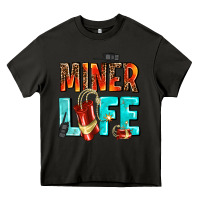 Asphalt miner life Heavy Core Tee - AdoDesignShop