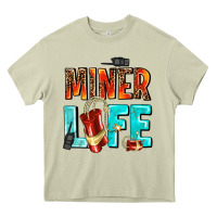 Mossy miner life Heavy Core Tee - AdoDesignShop