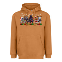 Meerkat merry christmas gnomies Heavyweight Hoodie - CowGirlArtShop