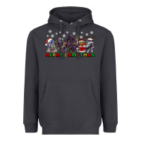 Smoke merry christmas gnomies Heavyweight Hoodie - CowGirlArtShop