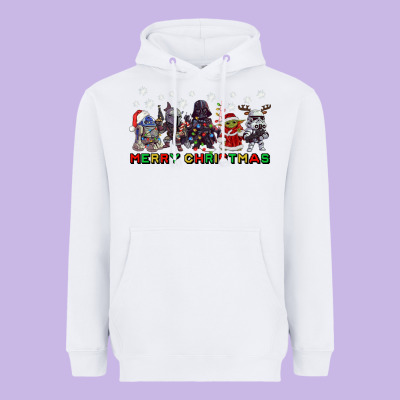 Merry Christmas Gnomies Heavyweight Hoodie Designed By Cowgirlartshop