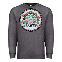 Charcoal Heather nurse coaster Premium Sweatshirt - CowGirlArtShop