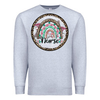 Heather Grey nurse coaster Premium Sweatshirt - CowGirlArtShop