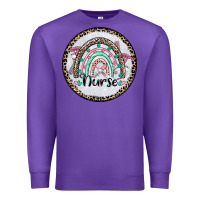 Purple nurse coaster Premium Sweatshirt - CowGirlArtShop