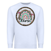 White nurse coaster Premium Sweatshirt - CowGirlArtShop
