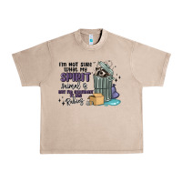 Spirit Animal Raccoon Urban Heavy Tee | Teevron