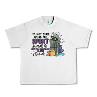 Lunar Rock spirit animal raccoon Urban Heavy Tee - MaliasSmallBusiness