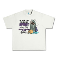 Pistachio spirit animal raccoon Urban Heavy Tee - MaliasSmallBusiness
