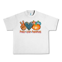 Lunar Rock peace love pumpkins Urban Heavy Tee - AdoDesignShop