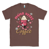 Chestnut mama needs coffee Classic Tee - MaliasSmallBusiness