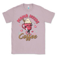 Lilac mama needs coffee Classic Tee - MaliasSmallBusiness