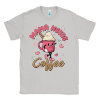 Moon Dust mama needs coffee Classic Tee - MaliasSmallBusiness