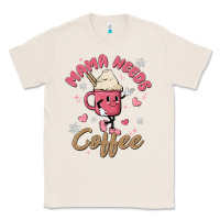Natural mama needs coffee Classic Tee - MaliasSmallBusiness