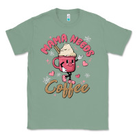 Sage mama needs coffee Classic Tee - MaliasSmallBusiness
