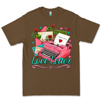 Cacao love letter with typewriter Premium Tee - AdoDesignShop